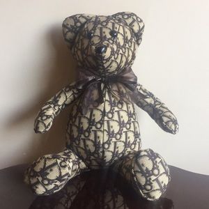 Dior Logo Teddy Bear